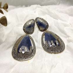 Manufacturers Exporters and Wholesale Suppliers of Diamond Earrings Jaipur Rajasthan